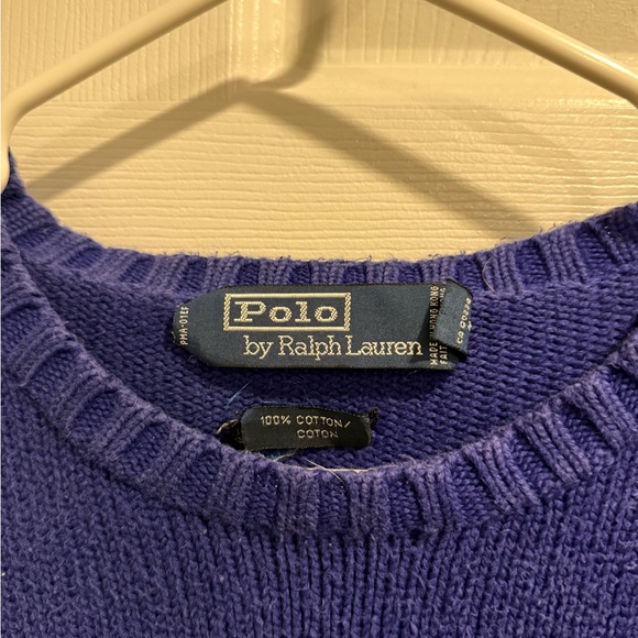Vintage Polo by Ralph Lauren Men's Crewneck Sweater - Picture 3 of 5